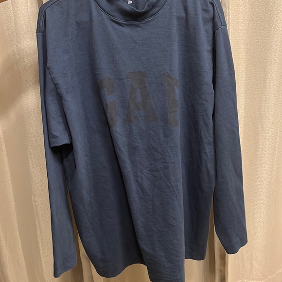 Gap Yeezy Balenciaga blue dove long sleeve tee men size XS. - Picture 2 of 4